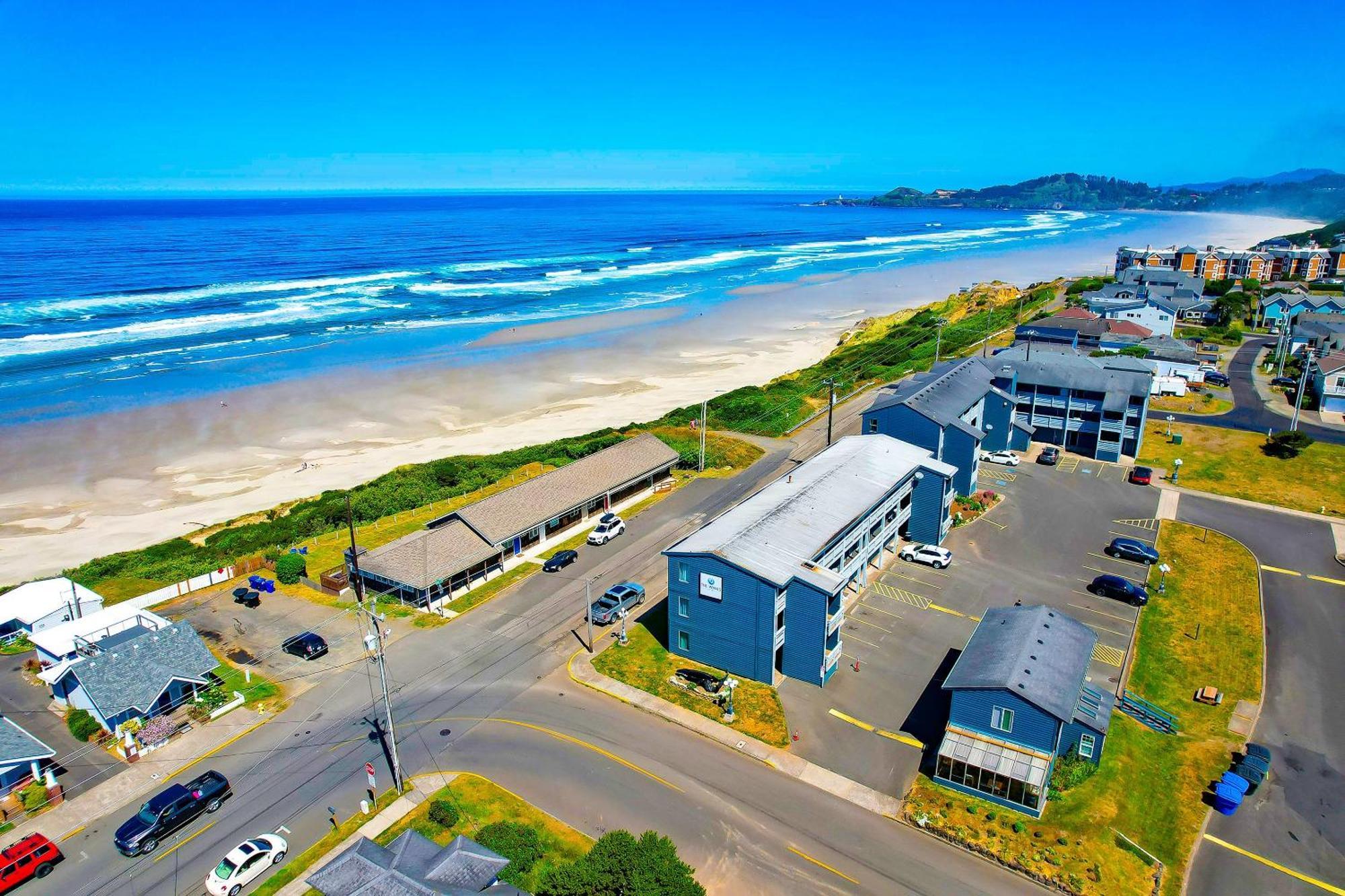 Oyo Waves Hotel Newport Or - Nye Beach Exterior foto